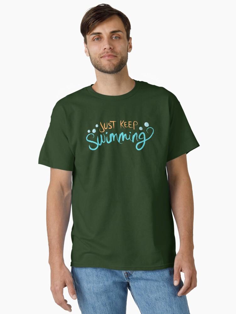 The Little Mermaid Just Keep Swimming Classic T-Shirt