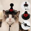 Creative Pet Halloween Costume Wizard Theme Pet Costume Hat  Festival Accessories
