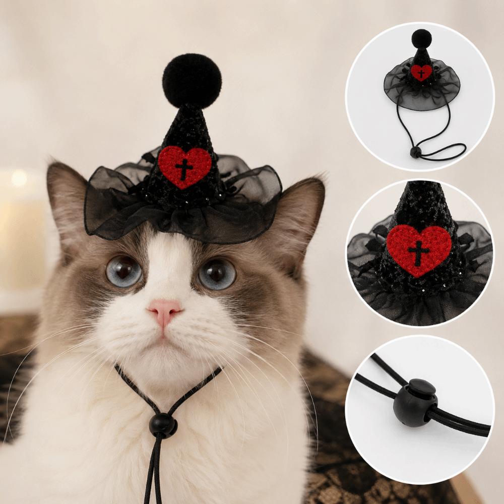 Creative Pet Halloween Costume Wizard Theme Pet Costume Hat Festival Accessories
