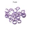 100Pcs/Lot Colorful Metal Open Jump Rings Split 1.2x8mm Jump Ring Connector for DIY Jewelry Making Findings Accessories Supplies
