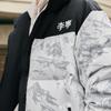 Li Ning Горячие горшки Коллекция пуховиков Пуховик Унисекс Белый Серый Снежная гора AYMU497-1