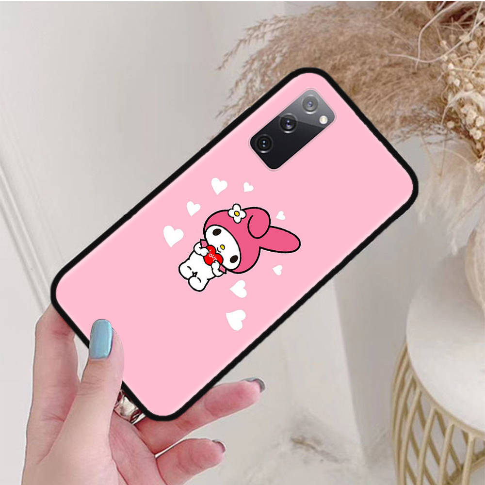 Черный чехол для Xiaomi Poco X6 X4 M5 M6 F5 F6 C65 C55 C50 C51 C40 Pro Redmi 14C A3X 13C 12C 11T 10A 9C Note 7 6 8A Plus L-10 My Melody