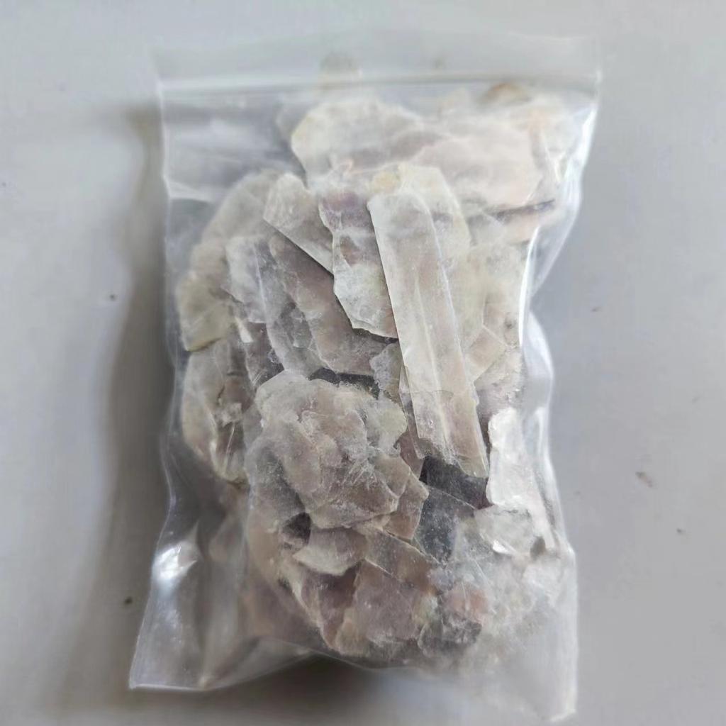 Natural Muscovite Flake Mineral Specimen Experimental Teaching Mica Sheet Specimens Glass Luster Collection Decorative Mine