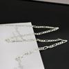 4mm Figaro Necklace for Men and Women – Popular European & American Jewelry Accessories