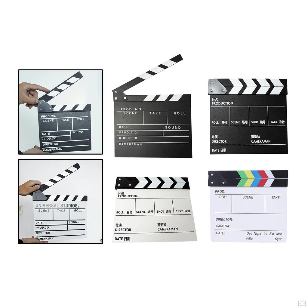 Классическая деревянная хлопушка для кино и фотографии