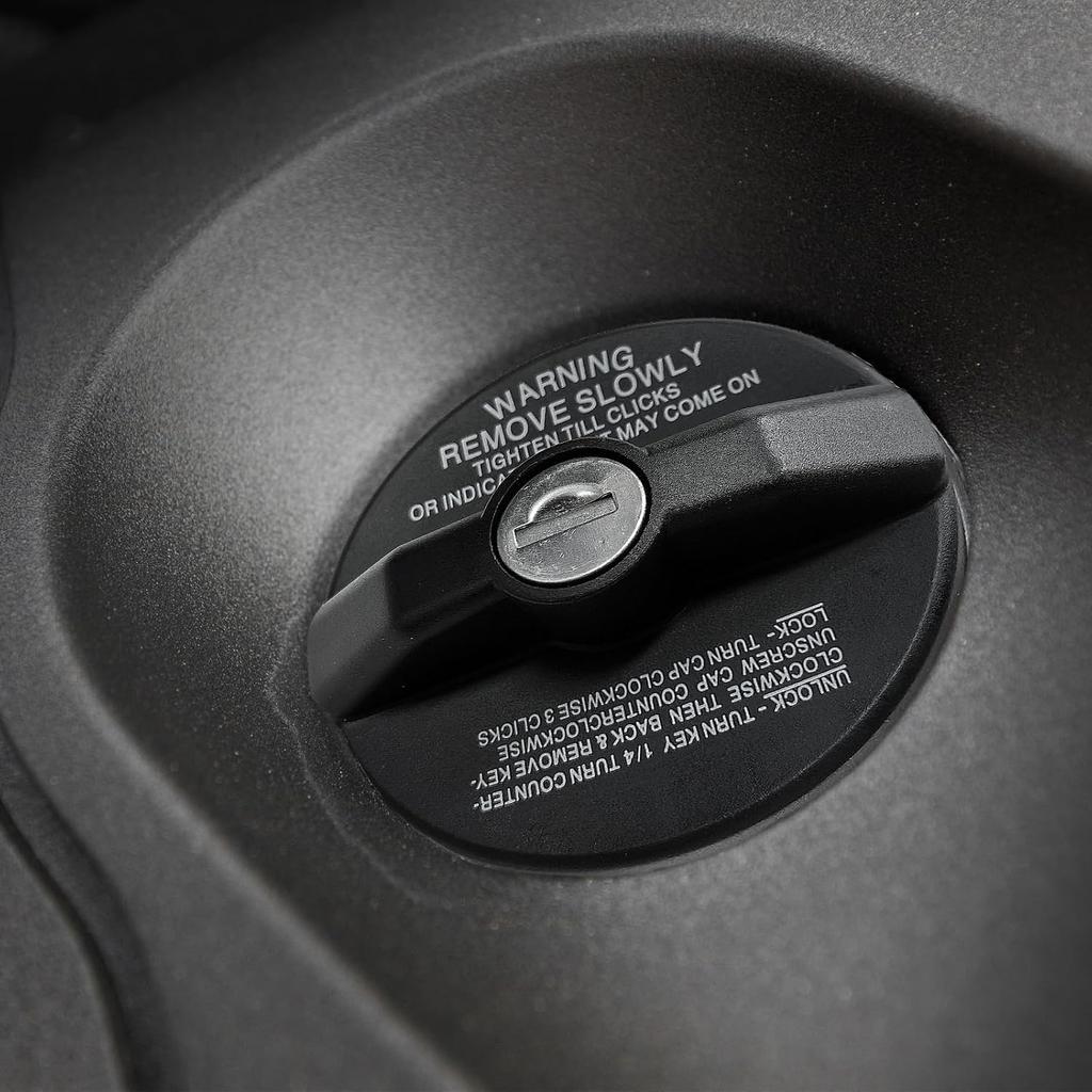 Locking Gas Cap, Lock Fuel Cap Replacement 77300-47020, Compatible with 2000-2016 4Runner Corolla Camry Avalon Highlander