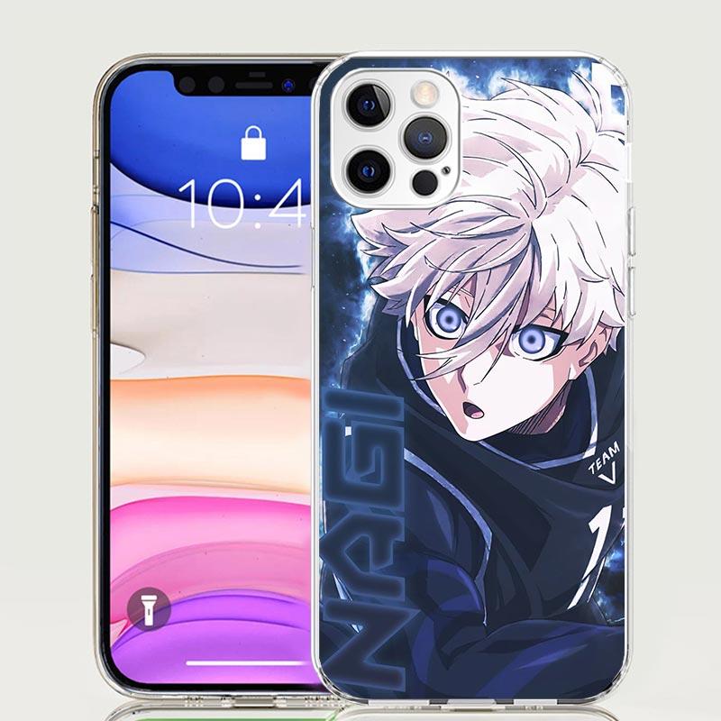 Blue Lock Nagi Seishiro Phone Case for Apple iPhone 17 Air 16 15 Plus 14 + 13 Mini 12 11 Pro Max 7 8 SE 16Max Soft Shell Cover C