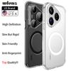 Для Huawei Pura 80/80 Pro/80 Pro Plus/80 Ultra Чехол Магнитный Прозрачный Нежелтеющий Дружелюбный к Коже Защитная Крышка для Экрана и Линзы
