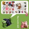 Smile New 2021 Big Teeth Doll Creative Plush Toys Custom Dinosaur Childrens