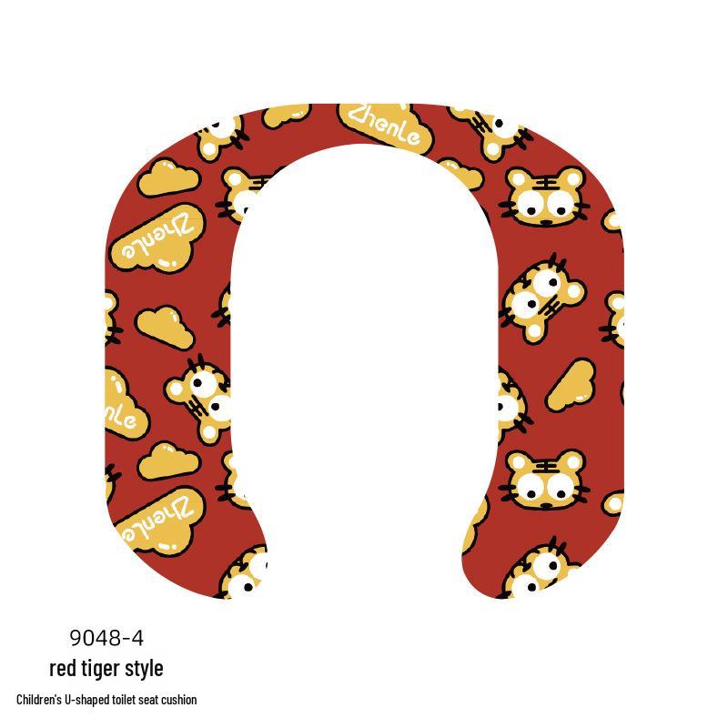 Детская мультяшная самоклеящаяся моющаяся подушка-накладка на сиденье унитаза