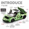 1:18 SJV63 имитация сплав классический спортивный автомобиль модель звук и свет оттяжка игрушечная машинка украшение