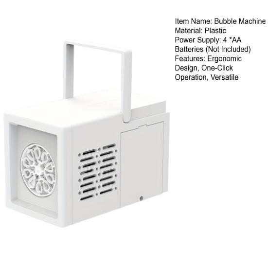 Электрическая мыльная машина, автоматическая мыльная пузырчатая машина, ручная игрушка для вечеринок на открытом воздухе, точный производитель пузырей для детей