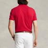 Повседневная рубашка поло с коротким рукавом и вышитым логотипом Polo Ralph Lauren, мужские топы 710697457-038