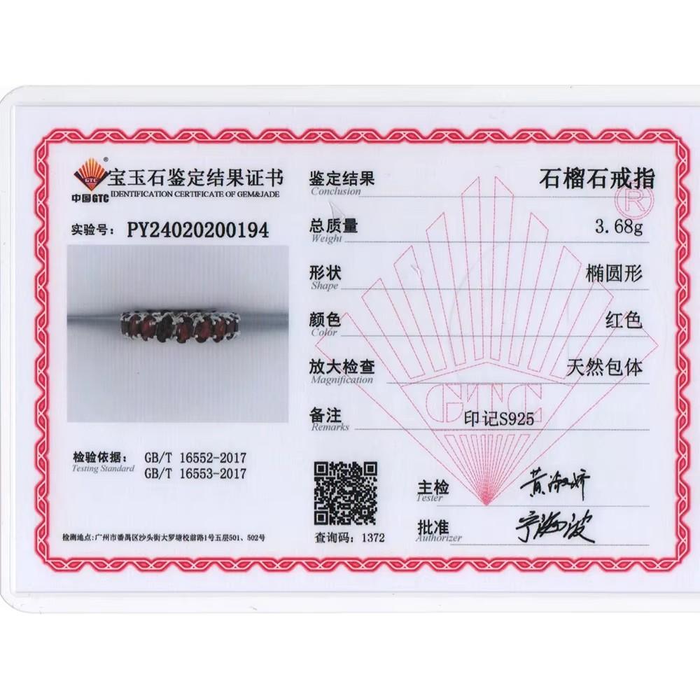Великолепное классическое кольцо из серебра S925 с множеством драгоценных камней и натуральным гранатом для женщин, изысканные украшения, одежда для юбилеев и банкетов