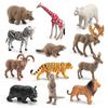 Pvc Chameleon Elephant Lion Figurines Set With Static Design For Classroom Teaching And Home Decor