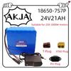 Air Fast Transportation18650lithium Battery Pack 24V29.4V battery7S7P21AH Suitable for 250-2000W Motor New Full Capacity+charger