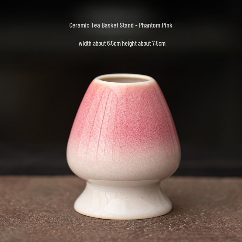 Japanese Ceramic Matcha Whisk Stand - Song Dynasty Tea Ceremony Accessory