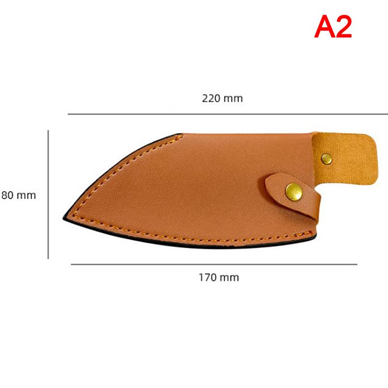 Чехол на нож шеф-повара, мясника, кухонные инструменты, кожаный чехол для ножа с полной ручкой