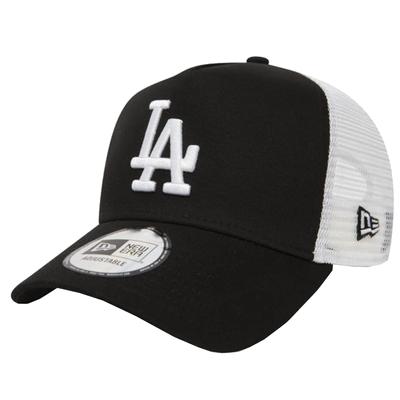 Чистая кепка Los Angeles Dodgers MLB, черная женская кепка