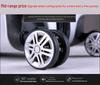 Чемодан 24" и ручная кладь 20" на колесиках с универсальными колесами