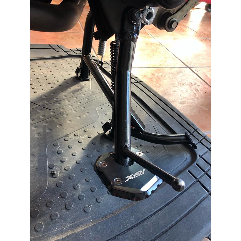 Motorcycle Accessories For HONDA X-ADV 750 CNC Valve Cap Kickstand Pad Foot Side Stand Extension XADV750 XADV