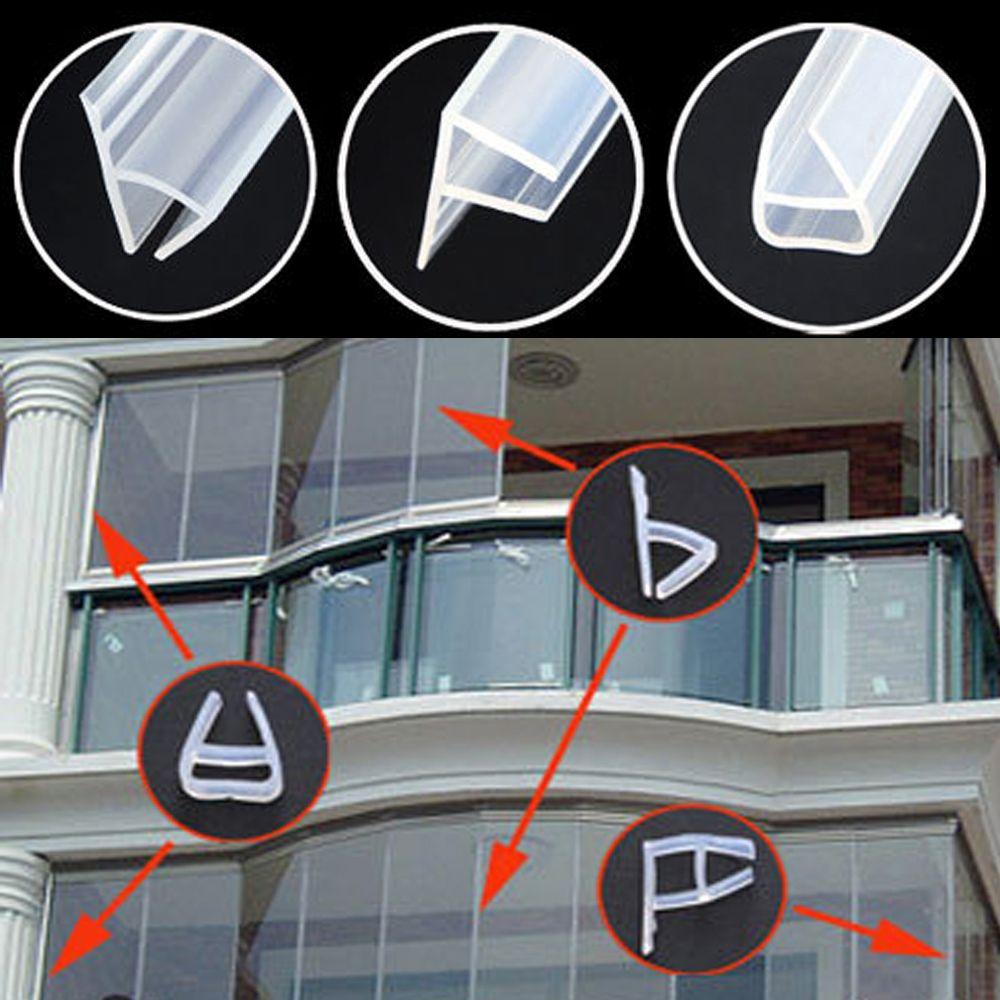 Rubber Bath Screen Home Improvement Sealing Strips Glass Door Weatherstrip Window Seal Seal Strip