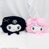Shobido Twin Idol Series Die-Cut Pouch Kuromi Sanrio SA46509