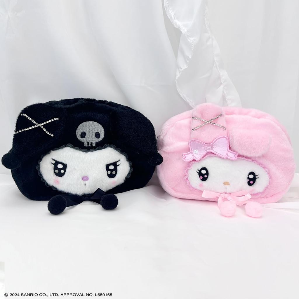 Shobido Twin Idol Series Die-Cut Pouch Kuromi Sanrio SA46509
