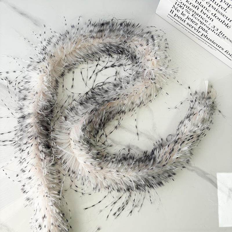 Разноцветная имитация марабу-перьев индейки для костюмов и пижам, сделанных своими руками