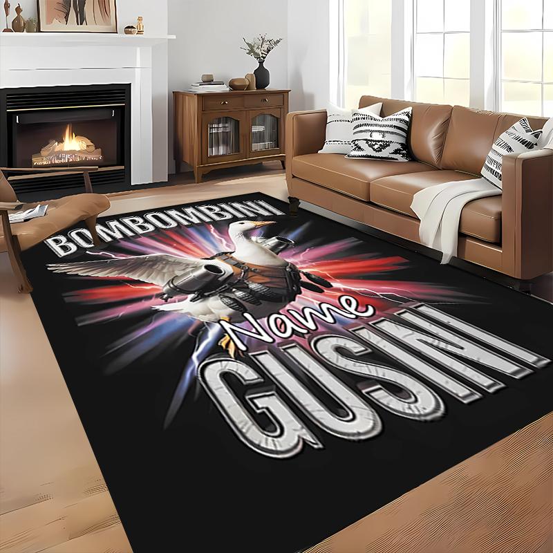 Custom personalization Italian Brainrot animal Area Rug - Perfect For Kitchen, Bathroom,Laundry Room Decor Large Size Available,Gift All Seasons