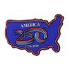 250th USA Anniversary Brooch Pin Metal Enamel Zinc Alloy Brooch Independence Day Commemorative Souvenir Badge for Bags, Clothing