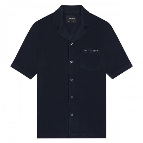 Lyle & Scott Mens Towelling Resort Shirt