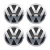 VW Car Accessories Wheel Center Cover Stickers Hub Cap Sticker Tire Valve For VW GTI Polo Passat Golf Tiguan Jetta T-ROC BeetleZF3