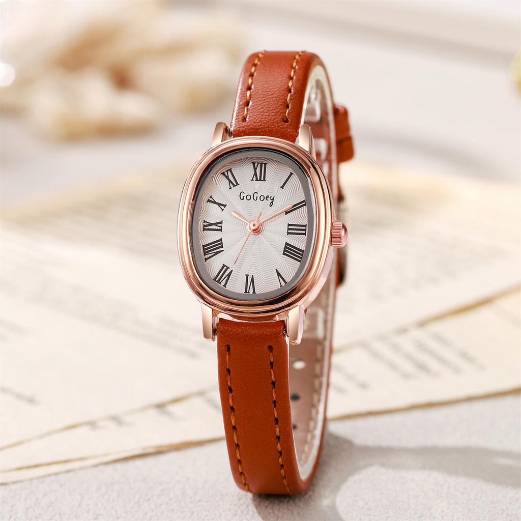 Женские модные кожаные часы