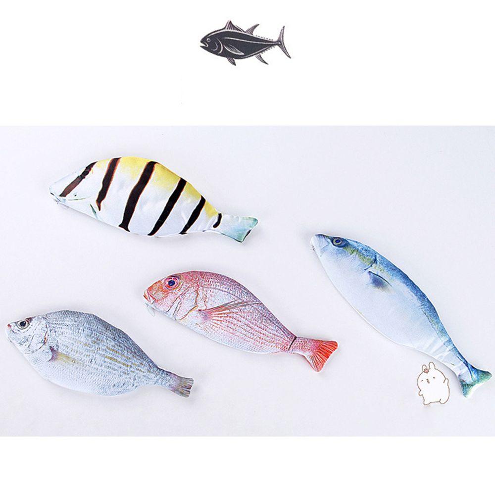 Сумка для хранения в форме рыбы, косметичка, школьные принадлежности, держатель для ручек, пенал, пенал, коробка для ручек