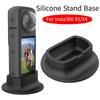 Silicone Desktop Base for Insta360 X4/X5 Silicone Stand Base Protective Holder for Insta 360 X4 X5 Action Camera Accessories