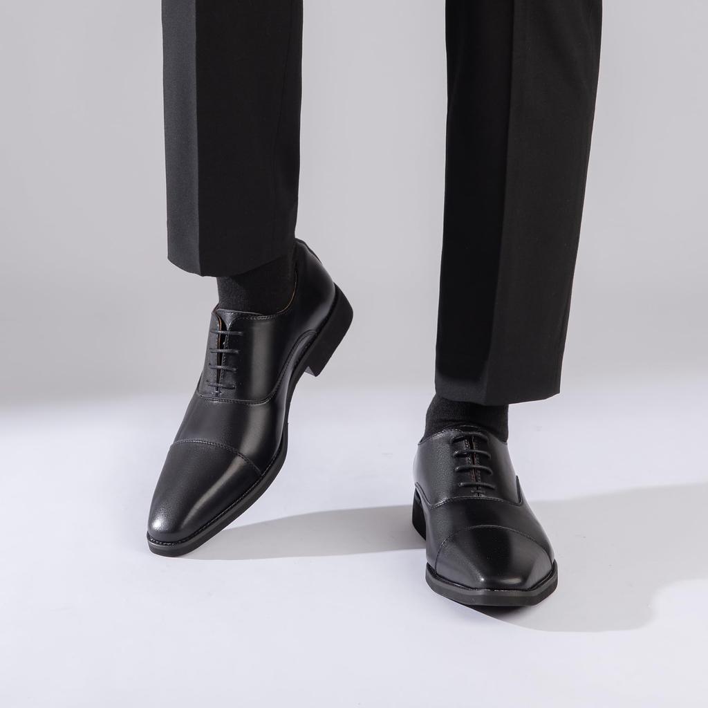 Foxlike Business Удобная кожаная обувь для Натуральная Удобная для Премиум размера Мужская обувь, Бег, Кожа, Оксфорды, Ходьба, Водонепроницаемая,