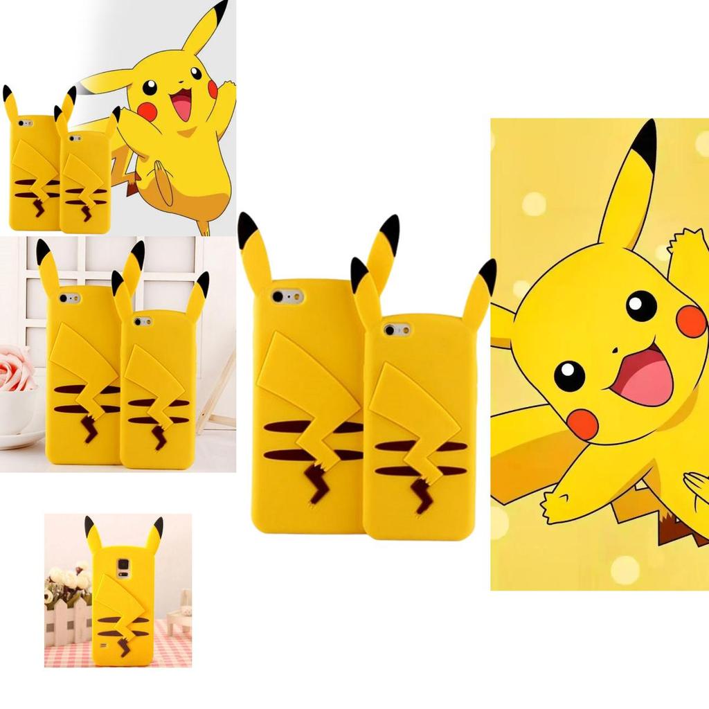 Силиконовый чехол для телефона Pokemon Pikachu для Samsung Galaxy Note3 с ударопрочной защитой