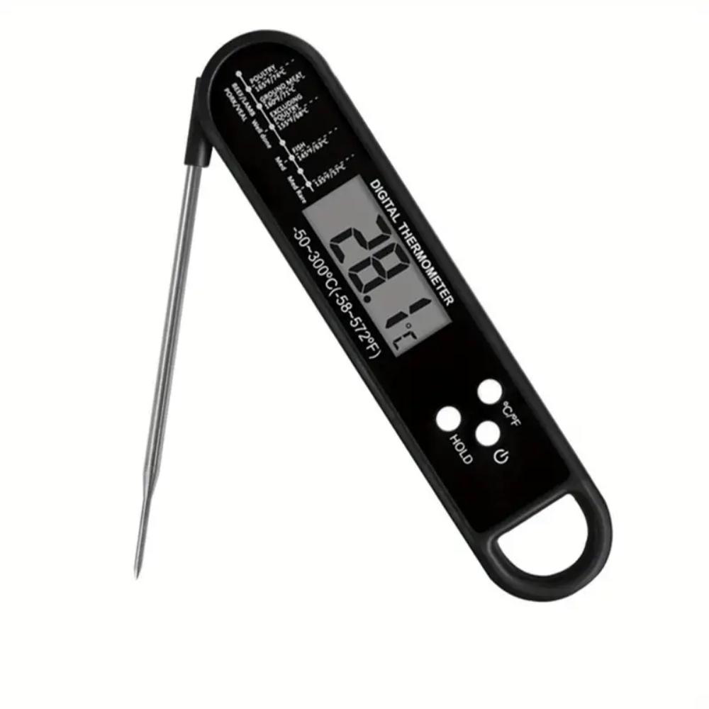 Instant Read Meat Thermometer Stainless Steel Kitchen Cooking Bbq Digital Meat Thermometer With Probe