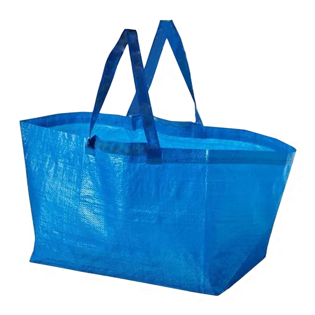 ПП тканая сумка для покупок большого размера для переезда в супермаркете ручная упаковка сумка из змеиной кожи