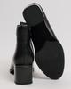 Heel Boots Melanda 51328 36 Black Leather