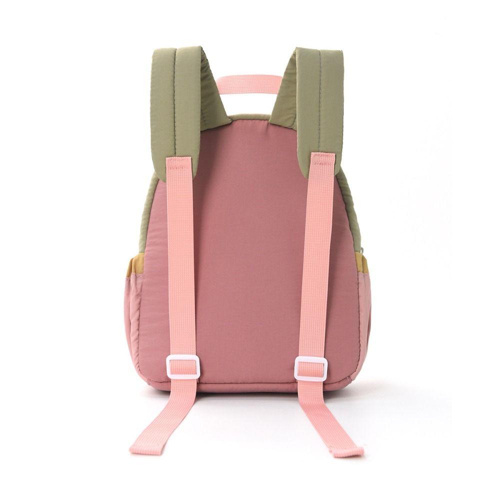 New Polyester Embroidery Shoulders Bag Multicolor Washable Versatile Backpack Large Capacity School Student Backpack Children
