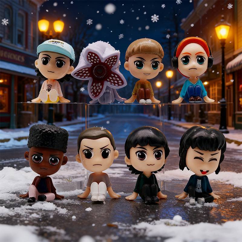 Набор Коллекционных Фигурок Stranger Things Сборный Для Детей И Фанатов