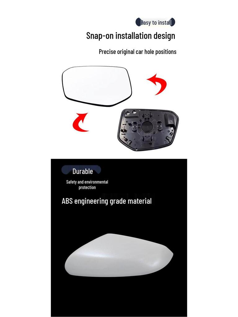 Honda Civic 2016-2021 Rearview Mirror Cover with Turn Signal Lens