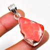 Red Sea Sediment Jasper Gemstone 925 Silver Plated Jewelry Pendant 1.70"