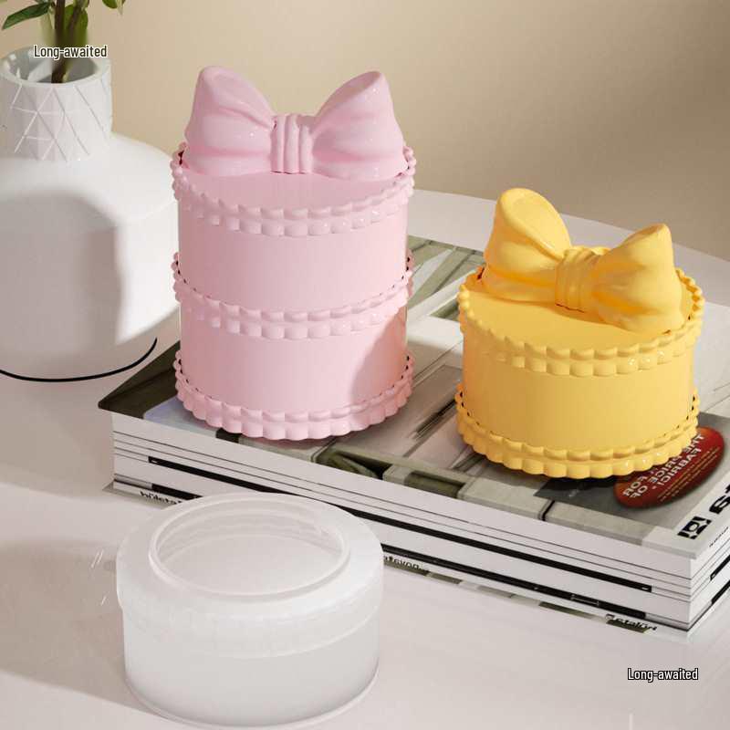 Набор для творчества «Кристальная эпоксидная stacking-игрушка» + Шкатулка для хранения лука + Силиконовая форма для создания коробочек для украшений и колец