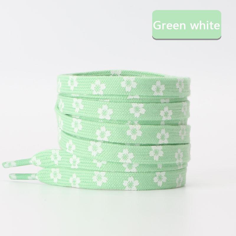 Плоские шнурки для кроссовок Шнурки для обуви с сердечками и любовью Цветы Маленькие ромашки Сакура Шнурки для обуви Высокие холщовые шнурки для обуви