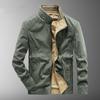 Casual Army Military Reversible Jacket Men Plus Size M-6XL Jaqueta Masculina Air Force One Spring Autumn Cargo Mens Stand Collar Jackets Coat