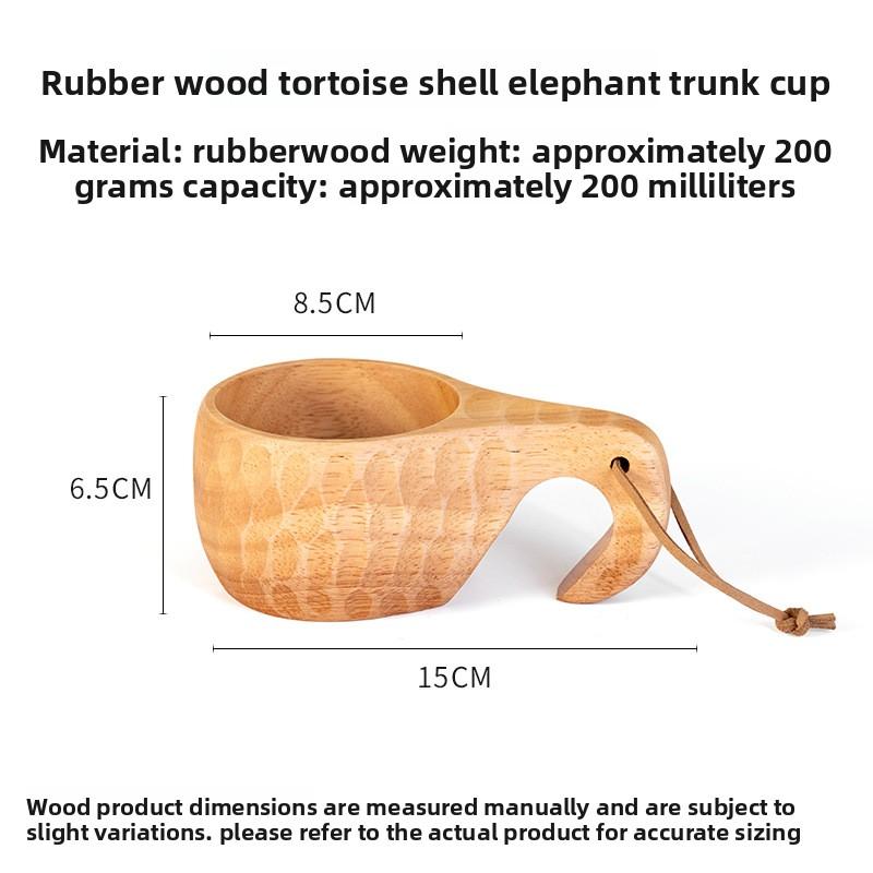 Сделай сам Деревянная чашка для молока из грецкого ореха, Салатница из акации, Дерево, Креативная кружка с ручкой, Кофейная кружка