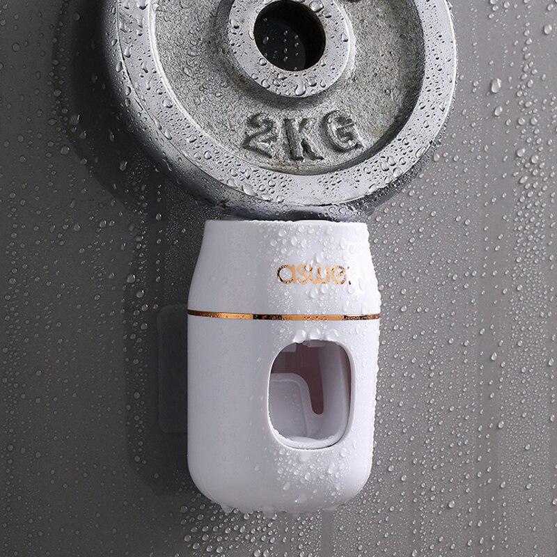 Креативный автоматический дозатор зубной пасты, настенный соковыжималка для зубной пасты, водонепроницаемый набор аксессуаров для ванной комнаты